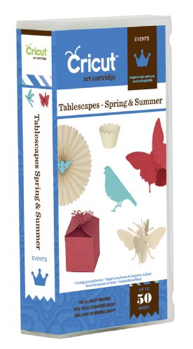 Cricut Tablescapes Spring and Summer Cartridge