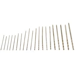 20 HSS Twist Drill Bits Jewelers Rotary Drilling Tool