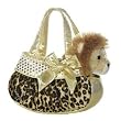 Aurora 8" BLINGY LEOPARD Fancy Pal Pet Carrier