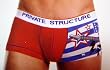 Private Structure American Rockstar Boxer Brief (Red)
