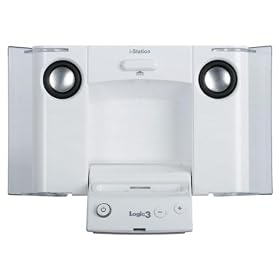 Logic3 MIP103B iStation3 iPod Speakers - White