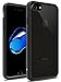 iPhone 7 Case, LK [Air Hybrid] Ultra Slim Shockproof [Crystal Clear] Back Protective Case + TPU Bumper Cover for Apple iPhone 7 (Black)