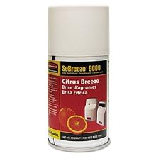 Rubbermaid Commercial 5160 SeBreeze 9000 Citrus Breeze Odor Neutralizer Aerosol Canister