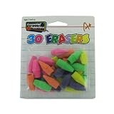30-pack Of Pencil-top Erasers. KL5333 by C. Alan
