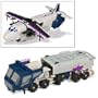 Transformers Universe Deluxe Class Classic Series Action Figure - Decepticon Tankor with Triple Changer (Robot, Tanker Truck and Trasnport Plane Modes)