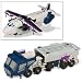 Transformers Universe Deluxe Class Classic Series Action Figure - Decepticon Tankor with Triple Changer (Robot, Tanker Truck and Trasnport Plane Modes)