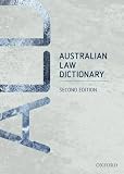 Australian law dictionary