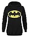 Official Batman Distressed Logo Women's Hoodie