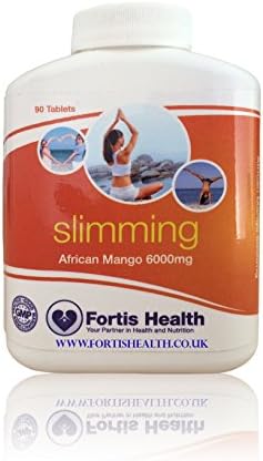 Fortis Health African Mango 6000mg. 180 Tablets. High Strength GMP Certified Tablets