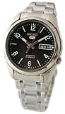 Seiko 5 Men's Automatic Self-Winding Watch Model SNKA47K1(Black Face)