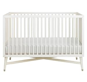 DwellStudio Mid-Century Crib, French White