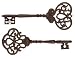 Kitchen & Housewares : Set of Rust Keys