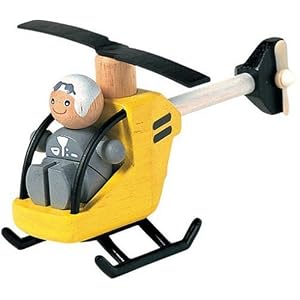 Plan Toys Helicopter with Pilot