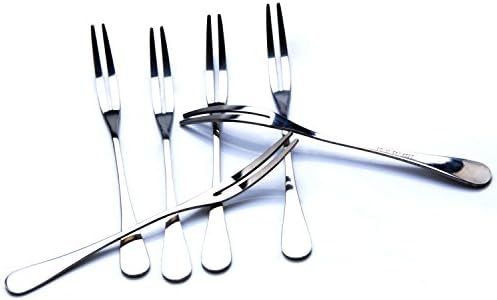 HNCH Stainless Steel Spoons, Forks, Knives Set (Fruit Fork)
