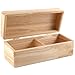 Hardwood 3x5 Double Recipe Card Box