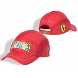 Ferrari Felipe Massa Flag Cap Hat - Red