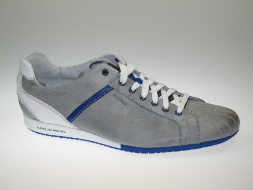 Floris van Bommel Sneaker Schnürer grey calf