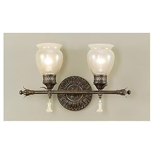 Murray Feiss Parisienne Parlor 2 Light Fixture by 
