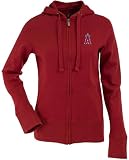 Los Angeles Angels Womens Zip Front Hoody Sweatshirt (Team Color)