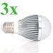 ATC LED wholesalers E27 Screw Base 3.6 Volt 5 Watt Low Voltage LED Light Bulb Cold White 3500K(3 pcs)