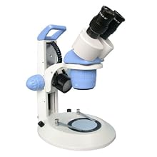 Ample Scientific SM-Plus-13 Binocular Stereo Microscope, 1X and 3X Objectives Dual Magnification, WF10X/20 mm Eyepiece
