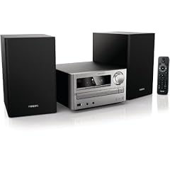 Philips MCM2000/12 Micro-Musiksystem/ Kompaktanlage (CD/MP3/WMA-Player, 20 Watt, USB) schwarz