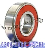 6204-2NSE Nachi Bearing 20x47x14 Sealed C3 Japan Ball Bearings
