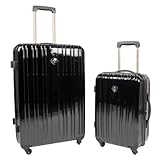 New Hardside Upright 2 Piece Luggage Set In 20 and 28 Inch By Swiss Travel Products.