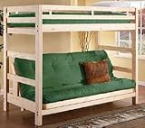 Collegiate Liberty Futon Bunk, GOLDEN OAK