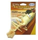 Picture Vo-Toys All Naturals Mouse with Feathers Cat Toy