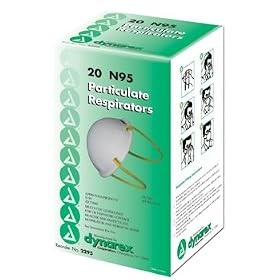 N95 Particulate Respirator Mask, molded, 12 boxes of 20/Case