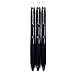Pentel Ballpoint Pen Vicuna X, 0.5mm, Black Ink(BX105A-A), 3 pens per Pack (Japan Import) [Komainu-Dou Original Package]