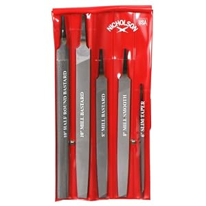Nicholson 5 Piece General Purpose File Set by Nicholson