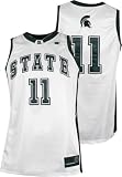 Michigan State Spartans White Endline Basketball Jersey