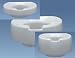 Tall-Ette Contoured Elevated Toilet Seat, Standard or Elongated