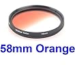 NEEWER� 58MM Gradual Color Orange Blending Lens Filter for ANY Camera Lens with 58MM Filter Thread