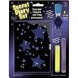 Journal secret encre invisible, lampe fournie, cadenas - l'Amusant Mus�e