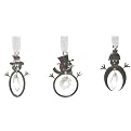 Mini Snowman Angel Ornament - Assorted