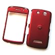 RIM BlackBerry Storm 9530 Thunder 9500 Rubberized Snap-on Protector Hard Case Red