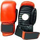 coach focus gloves in cowhide leather with heavy padded