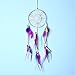 Soledi Dream Catcher Wall Hanging Ornament India Style Car Handmade Flower Dream Catcher Circular Net With feathers Decoration Decor Ornament Craft Gift Colorful