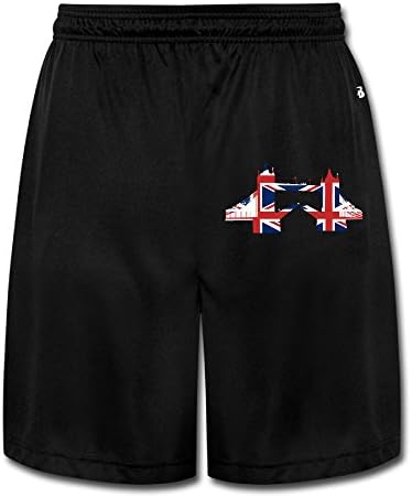Jogging Pants UK Flag London Bridge Men Short City Elite Gt