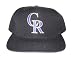 Colorado Rockies Vintage MLB Adjustable Classic Hat - Black