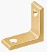 CRL Gold Anodized Brace for Partition Posts