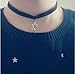 TISDA 9PCS Fashion Women Jewelry Black Tattoo Choker Necklace Elastic Adjustable For Party