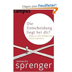 Die Entscheidung liegt bei dir!