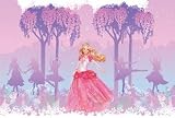 BARBIE MINUTE MURAL PEEL AND STICK