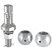 CURT Manufacturing 41783 3/4 In. Shank Switch Ball Set with Long Shank, 1-7/8 In. and 2 In. Balls, Packaged