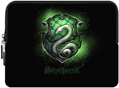 Harry Potter Hogwarts Slytherin Pattern Neoprene Zipper Sleeve Case Sleeve Pouch for Apple iPad 1/iPad 2/iPad 3/iPad 4