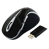 The SPYDER, SwissGear Wireless Laser Mobile Mouse, Black
